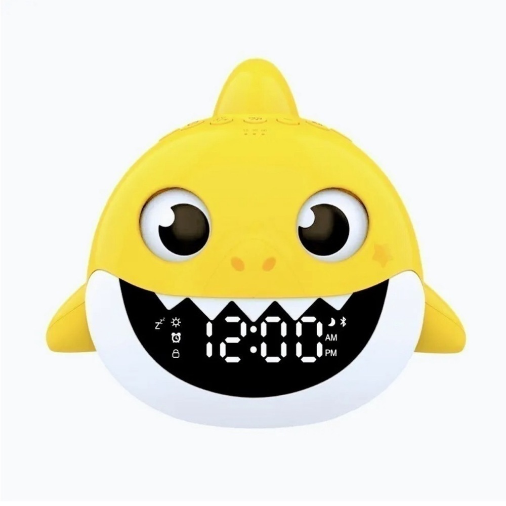 Nickelodeon Pinkfong Baby Shark Alarm Clock Sound Machine with Bluetooth Speaker - Picture 4 of 4